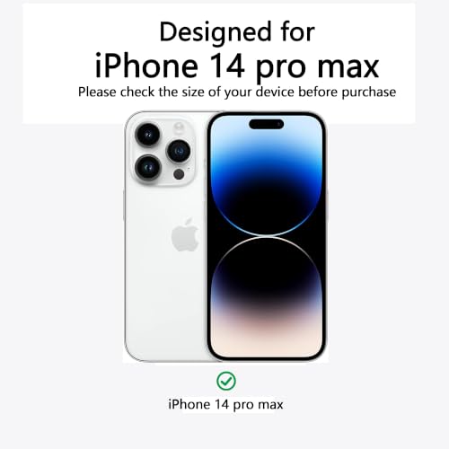 Image of for iPhone 14 pro max Case,Compatible with MagSafe Black Magnetic