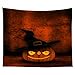 WMHHN Arazzo di Halloween, Decorazione per La Casa di Grandi Dimensioni Lavabile Resistente all'Usura per La Decorazione della Festa in Famiglia da Appendere alla Parete del Dormitorio