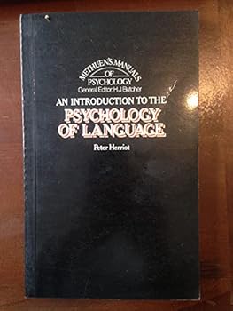 Paperback Introduction to the Psychology of Language Book