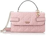 Guess Damen Malia umwandelbare Umhängetasche, rosa-Soft pink, One Size