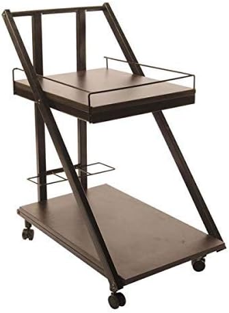 TidyHomz Brenta Multipurpose Trolley - Dark Brown