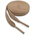 OrthoStep Flat Athletic Tan 30 inch Shoelaces 2 Pair Pack