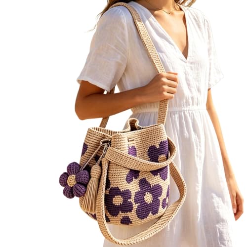 Sac tissé femme pour maillot mouillé et affaires de plage