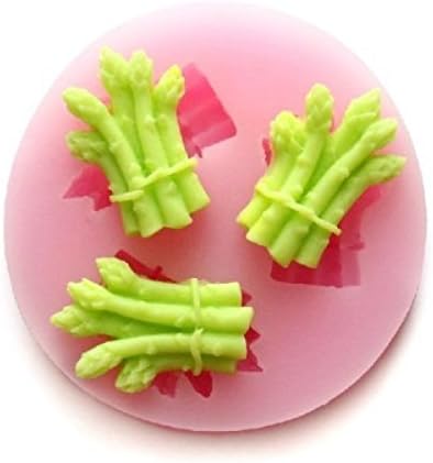 Vancgoods Mini Cute Bamboo Sprout Silicone Cake Decoration Fondant Molds Mold Embossing Mold Cake Toppers Sugar Craft Polymer Resin Clay Mold Moldss