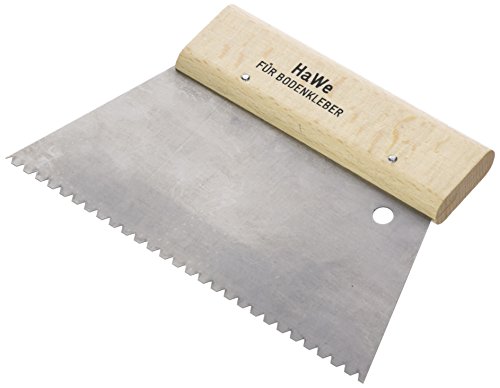 HaWe Spatule à dents 200 mm H grossier, trapèze 146.20