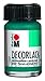 Produktbild Marabu 11300039290 - Decorlack Acryl Türkis 290, 15 ml, hochglänzender Acryllack auf Wasserbasis, wetterfest, speichelfest, zum Malen, Schablonieren und für Serviettentechnik