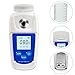 FABULETTA Digital Sugar Meter Refractometer 0-32% 0-55% Range Automatic Temperature Compensation Portable Food Tester for Beverage Industry Quality Control with(0-55%)