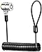 I3C Laptop Cable Lock Retractable Hardware Security Cable Lock with Anchor Plate Compatible with Laptop, Smart Phone, Tablet, and Other Electronic Products (Silver 2pack)