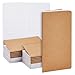 Paper Junkie Journaling Notebooks - 4 x 8 In, Brown Kraft Cover, Pack of 24, 80 Pages, Thread-Bound - Journals for Writing - Portable Travel Notebook & Mini Sketchbook