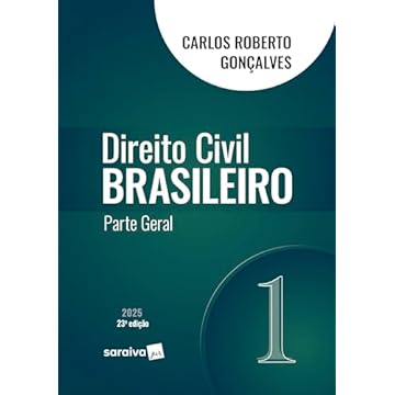 Capa do livro Direito Civil Brasileiro - Parte Geral - Vol.1 - 23ª Edição 2025