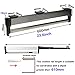 Closet Clothes Hanger Rail,Pull-Out Closet Rod 30-60cm,Wardrobe Clothing Rail,Closet Organizer Rack for Pants and Coat (600MM/23.6INCH)
