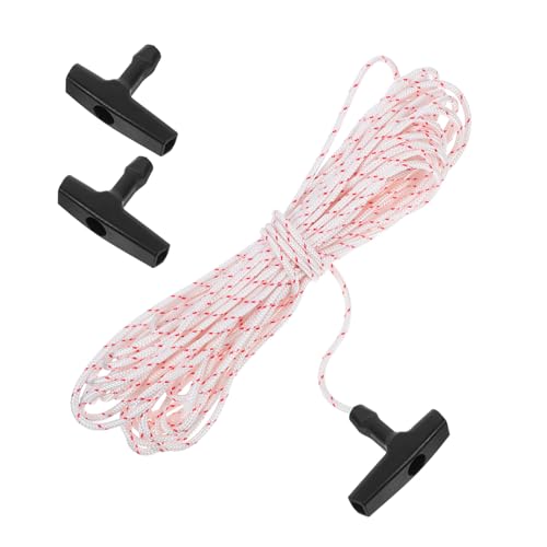IWOWHERO Emergency Release Pull Cord Garage Door Starter Rope Plastic Grip Handle for Attic Ladder Garage Opener Supplies