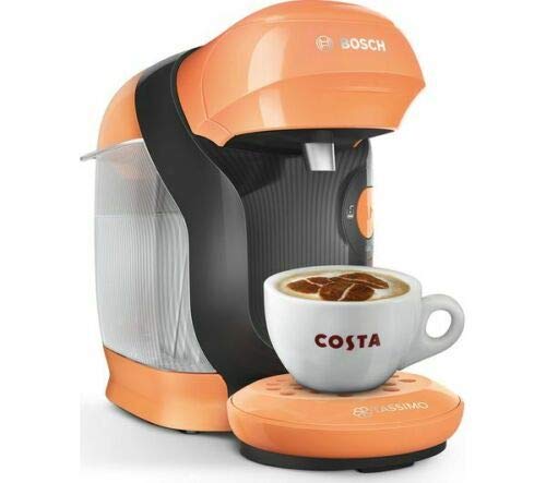 TASSIMO by Bosch Style TAS1106GB Automatic Coffee Machine Peach Main Image TASSIMO by Bosch Style TAS1106GB Automatic Coffee Machine Peach Main Image