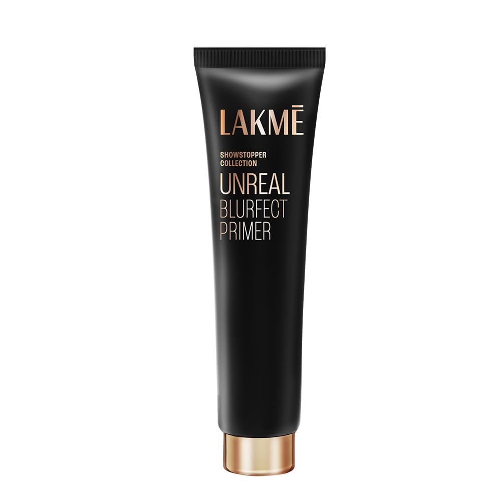 Lakme Unreal Blurfect Primer- Mini, Blurs Pores, Mattifies & Absorbs Excess Oil
