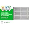 Safe Seed Titanium Wallet 12-25 Word Recovery Passphrase Backup Complete Stamp Kit W/ 2 Titanium Plates & Steel Bench Block Cold Storage Bitcoin Ethereum Solana