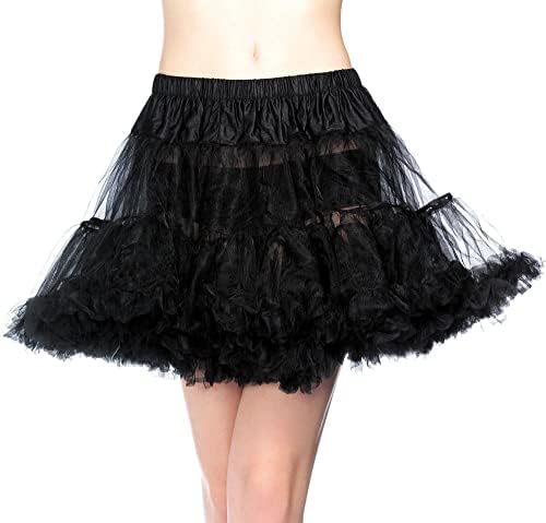 Amscan 840936 Black Tulle Petticoat Skirt, Adult Standard Size, 1 Piece :  Clothing, Shoes \u0026 Jewelry - Amazon.com