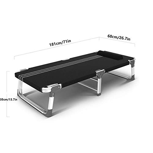 Lit d'appoint portable pliable solide pour couchage d'urgence - 8
