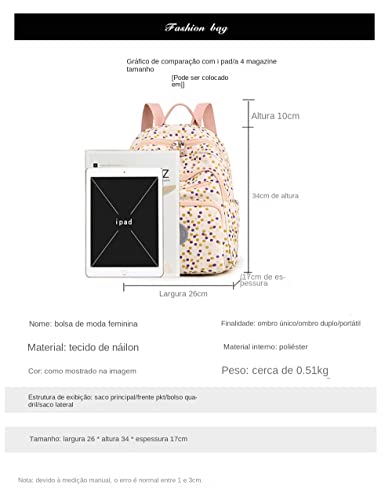 NUTOT mochila feminina pequena Mochila Impermeável Feminina Escolar Moda,Mochilas Para Notebook 2022