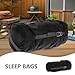 KESYOO Medium Black Compression Sack for Sleeping Bag & Down Jackets Lightweight Camping Hiking Bag Compact Storage for Backpacking Heavy Duty Gear