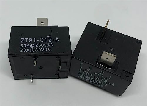 Relé 4 pines MPQ4-1A-12V-30A interruptor electromagnético automotriz ZT91-S12-A recambio universal