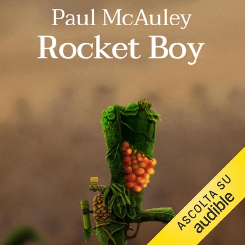 Diseño de la portada del título Rocket Boy (Italian edition)
