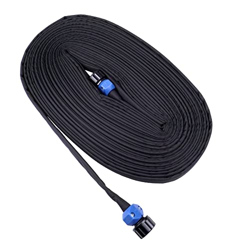 FLORIAX Heavy Duty Soaker Hose 75 FT Dripping Water Hose Saves 70% Water Consistent Drip Throughout Hose Lightweight Garden Hose Perfect for Garden Flowers Beds by FLORIAX - Used condition - US$10.94
