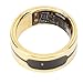 Smart Ring Fitness Tracker, Touch Control Health Tracker Ring, Body Temperature Sleep Monitor with High Water, for All Kinds of Weather Conditions (Size 9)