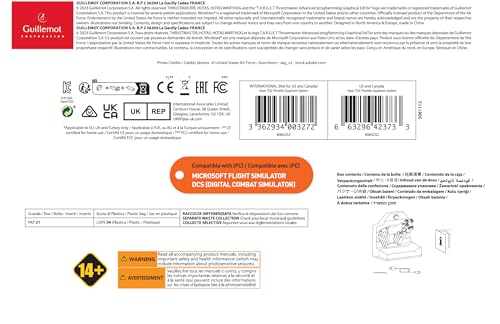 undefined 【国内正規品】Thrustmaster スラストマスター スロットルクアドラント Viper TQS PC 対応 フライトシミュレーター 金属製 高精度磁気センサー 国内正規品1年間メーカー保証 の商品画像 8