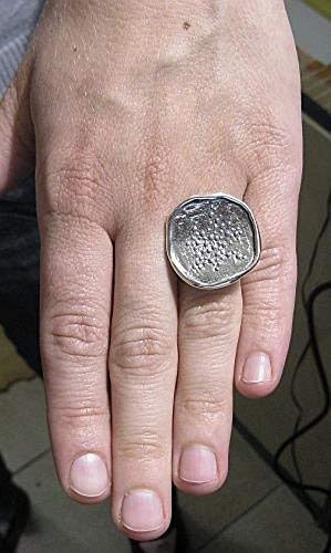 Extravagant sterling silber ring 925 Einstellbare Größe R000945