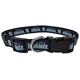 Pets First Dog Collar - NHL Seattle Kraken PET Collar, Size: Large. - A Cool, Cute, Fashionable,...