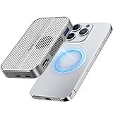ACASIS 10Gbps Magnetic M.2 NVMe SSD Enclosure & USB C Docking Station with Cooling Fan for iPhone 17/16/15 Pro/Pro Max/Plus ProRes,Tool Free Installation,Support SSD Size 2230/2242/2260/2280 B+M M-Key