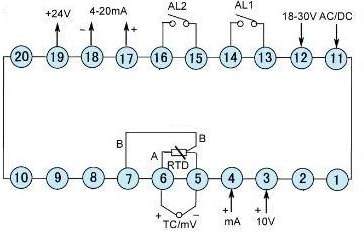 Universal Input DS8-IRRB-DC24V Digital Indicator