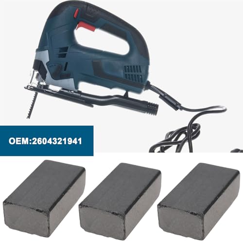 Briny River 4 Stück Kohlebürsten 14,8 X 7,8 X 4,8 Mm 2604321941 Kompatibel mit GST120BE GST135BCE GST150CE GST600BE