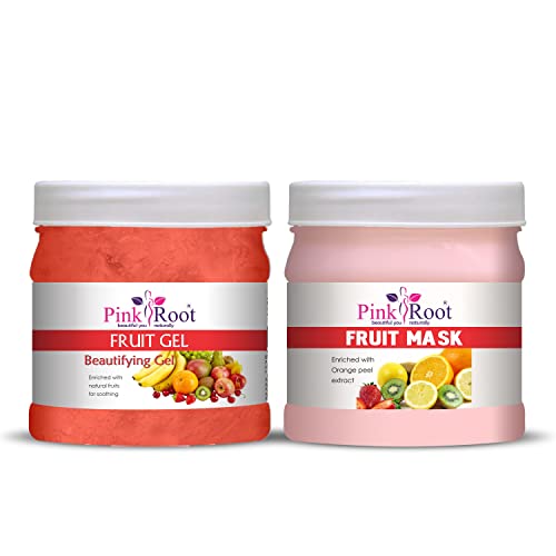 Image of Pink Root Fruit Gel 500gm with Fruit Mask 500gm