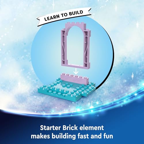 LEGO Disney Princess Ariel’s Crystal Cavern, Buildable Disney Toy Playset for Kids, Ariel Princess Mermaid Mini Doll and Fish Figure, Treasure Chest, Gift for Girls and Boys Ages 4 and Up, 43254 - image 6