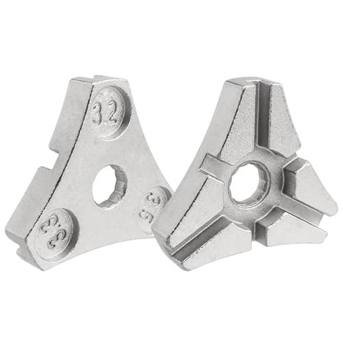 Mesee 2 Pieces Bike Spoke Wrench Set, Triangle Shape Spoke Wrenches Bicycle Spoke Adjustment Wrench Cycling Spoke Spanner Tool for Adjusting and Repairing Bicycle Wheel Tension