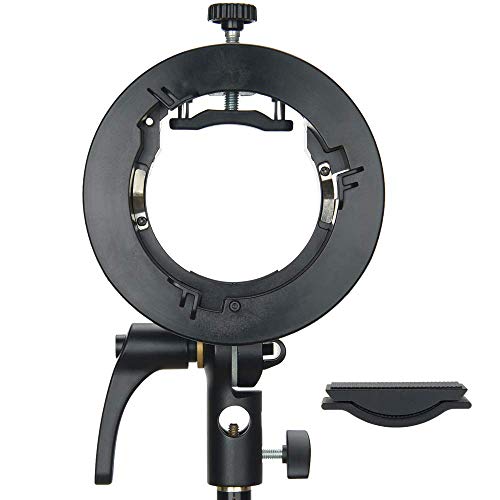 Godox S2 New S-Type Flash Mount Bowens Mount for Godox V1 V860II AD200 AD400PRO TT350 TT685 Speedlite with Snoot (S2) - Image 2