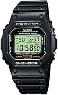 Casio G-Shock Herren Harz Uhrenarmband DW-5600E-1VER
