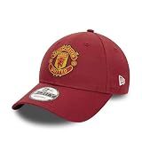 New Era Cappellino regolabile 9Forty - Manchester United rosso, Rosso, Taglia unica
