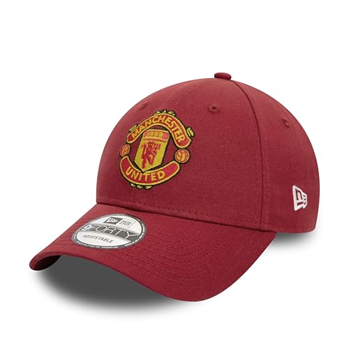 New Era 9Forty Adjustable Cap - Manchester United Rouge