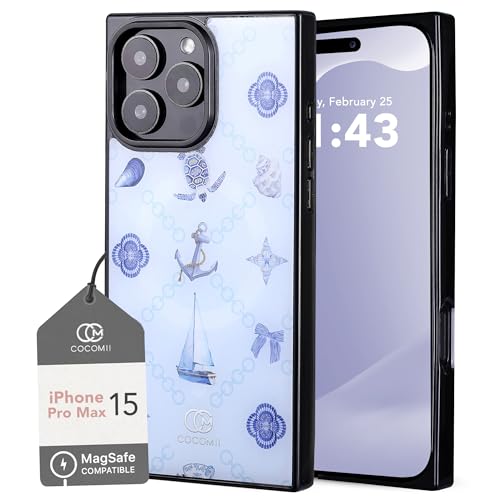 Image of COCOMII Rectangle for iPhone 15 Pro Max Case, Ocean Odyssey