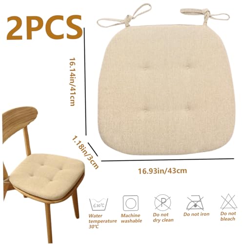 Coussins de chaise de siège confortables pour chaises de cuisine - 7