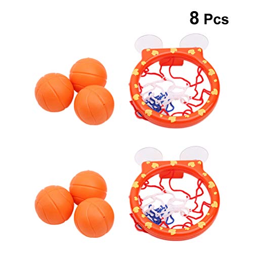 Vosarea Fun Basketball Hoop Balls Playset for Little Boys Girls,Bathtub Shooting Game