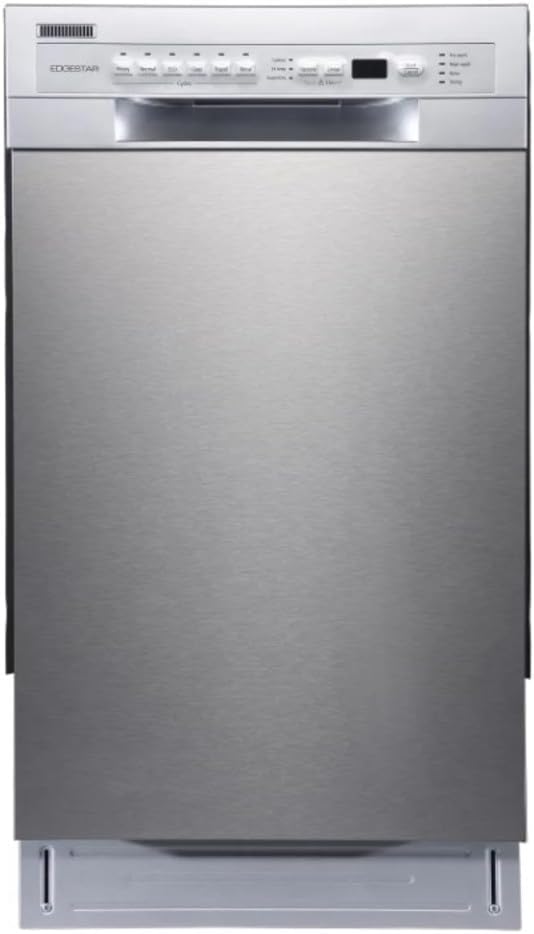 BIDW1802SS 18 Inch Wide 8 Place Setting Built-In Dishwasher