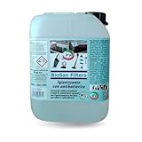 PIP Detergente Concentrato Bio FoodSan Filtri, Concentrato Tanica 5 Litri Pari a 150 Litri Pronto Uso, Pulizia Filtro Climatizzatore Condizionatori Professionale HACCP