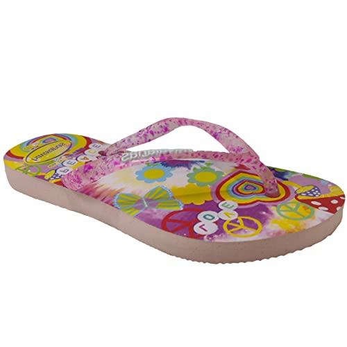 Chinelo Rosa Ballet Kids Slim Fashion Havaianas n° 31/32
