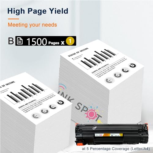 Image of Easy Refill 337 for Canon 337 /CRG 137 /CRG 737 Toner Cartridge Compatible Canon i-SENSYS MF211, MF212w, MF215, MF216n, MF217w, MF222, MF223, MF224, MF226dn, MF229dw (TN-337A Easy Refill 1PIC)