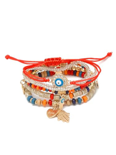 Evil Eye Bracelet for Protection and Good Luck