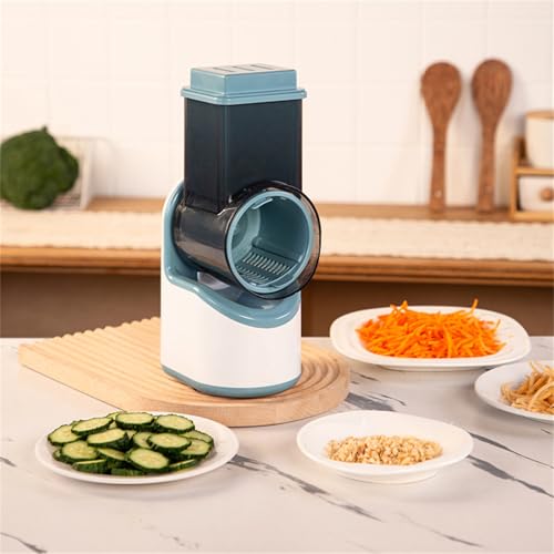 Electric Vegetable Slicer Handheld Salad Shooters Easy Control Rotary Grater Vegetable Shredders for Home Kitchens Kitchen Food Processor - Image 6