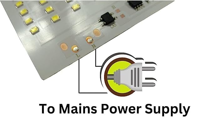 Image of 100W 140 Rectangular LED High Brightness Direct 220v AC Model-100W-140D-Q4 6031 for Multi Purpose Pole, Home, Flood Light - Pack of 1